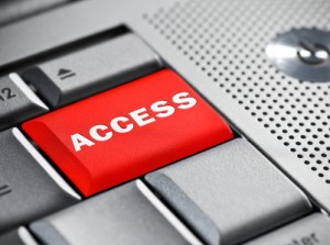 Access key on a laptop
