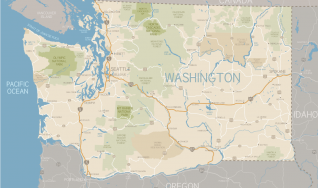 Washington State Map