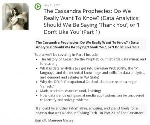 The Cassandra Prophecies