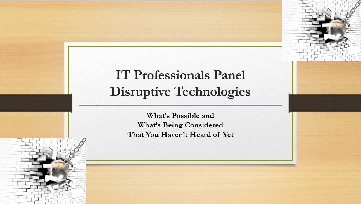 disruptive technology presentation